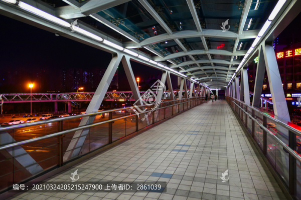 天橋夜景