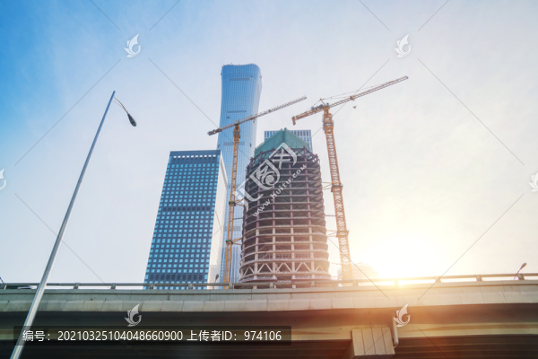 北京現(xiàn)代城市建筑和城市風(fēng)光