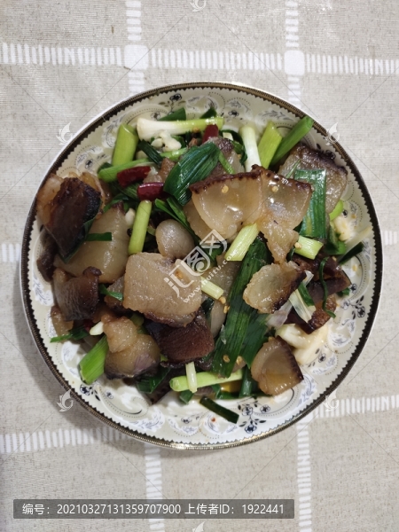 蒜苗炒臘肉