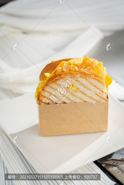 雞蛋芝士三明治