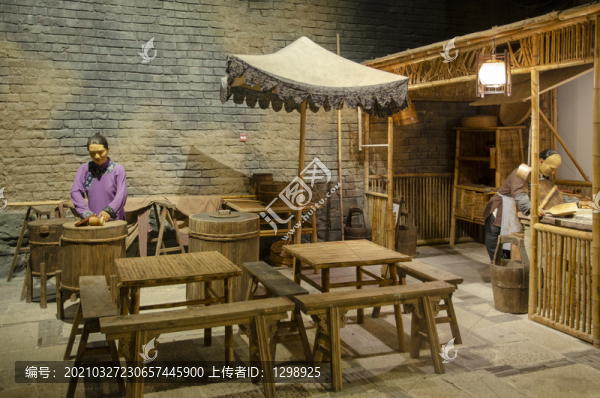 古代露天餐館