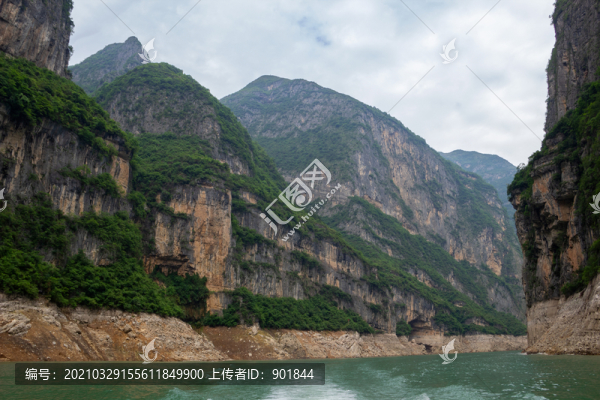 重慶市巫山縣小三峽風光