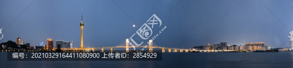 澳門夜景全景圖