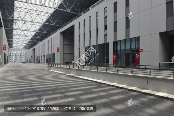 展館內部通道