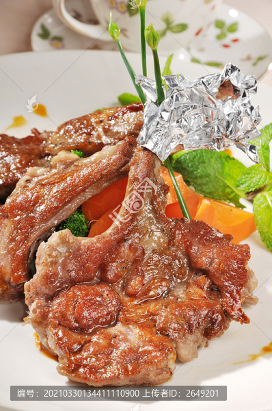 煎羊排