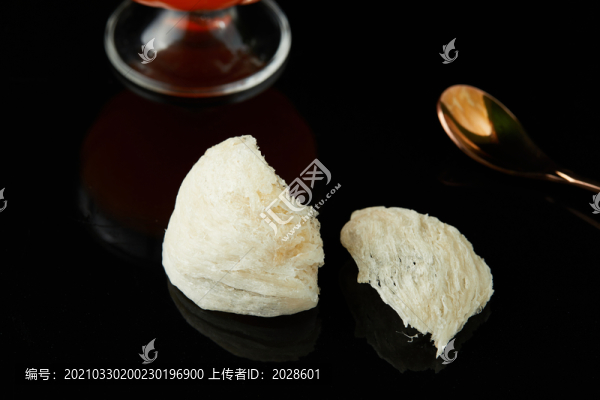 燕窩干貨特寫