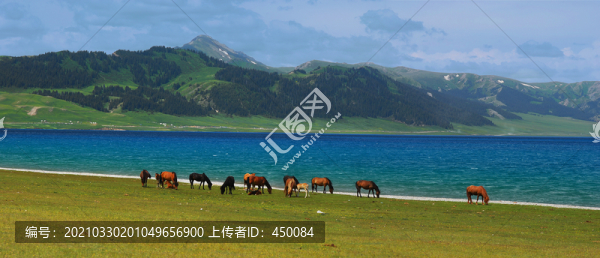 湖光山色