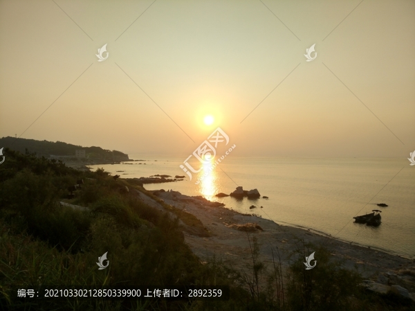 海邊傍晚