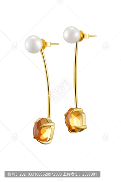 金耳墜
