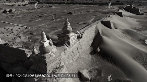 內(nèi)蒙古額濟(jì)納旗黑水城遺址