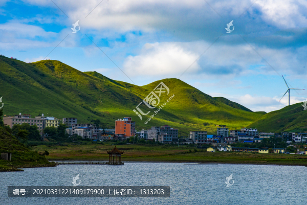 湖南邵陽城步南山大草原風光