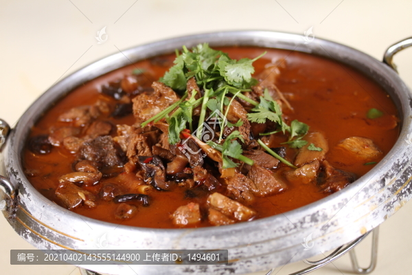 口蘑燉牛肉