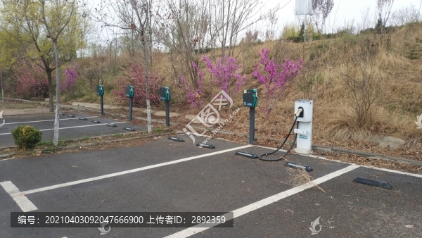 公園里的充電樁