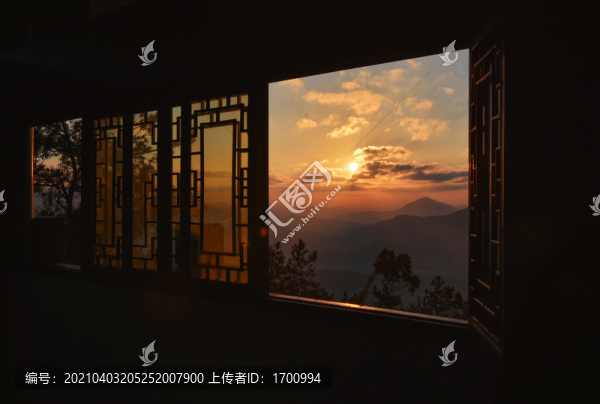 明德樓日出