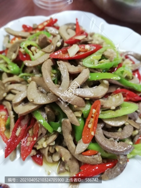 爆炒腰花