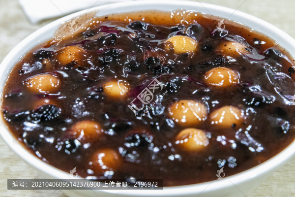 蓮子赤豆元宵攝影圖