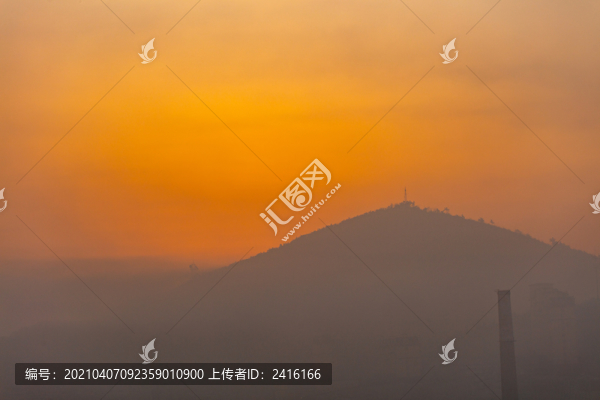 霧霾中的城市