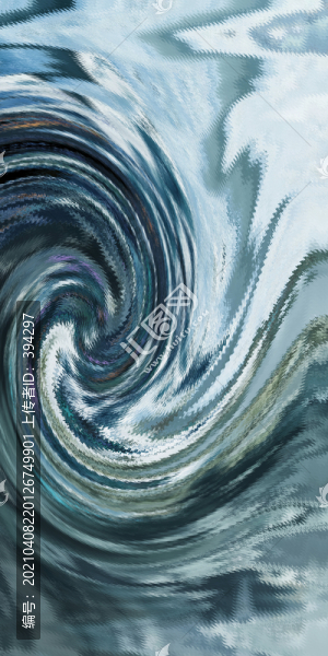海浪抽象畫裝飾畫