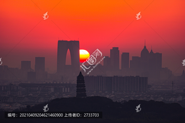 蘇州日出