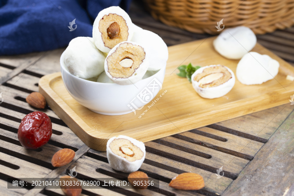 杏仁奶棗