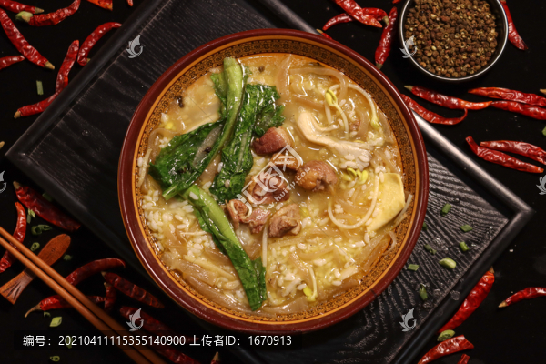 老鴨湯泡飯