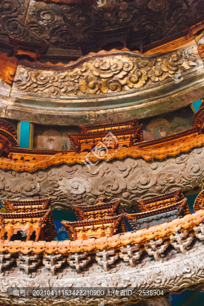 隆福寺正覺殿藻井