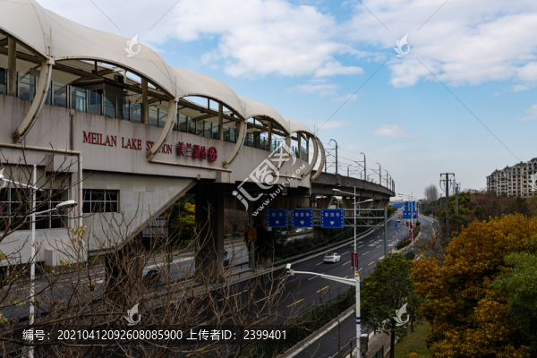 上海地鐵7號線美蘭湖地鐵站