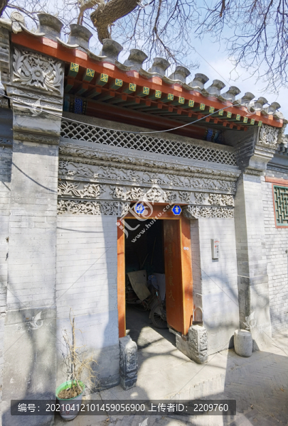 門(mén)樓雕刻