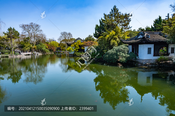 上海嘉定南翔古猗園春色