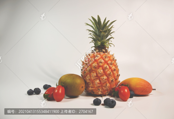 熱帶水果組圖成品高清