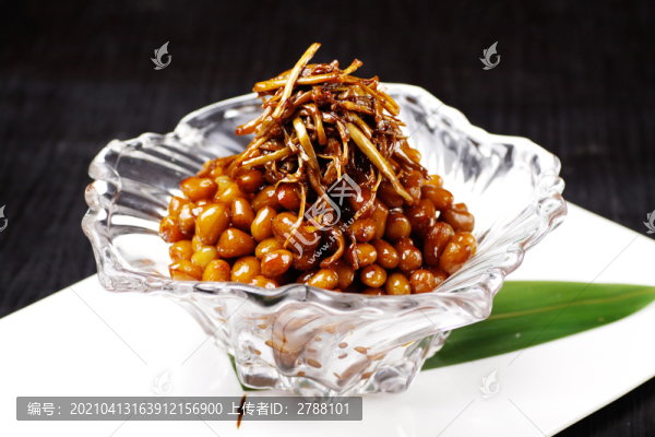 茶樹菇醬花生
