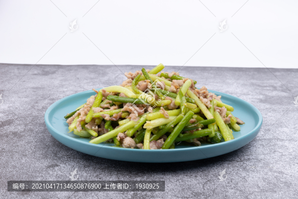 蒜苔炒肉