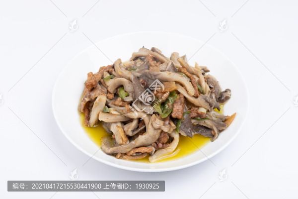 平菇炒肉
