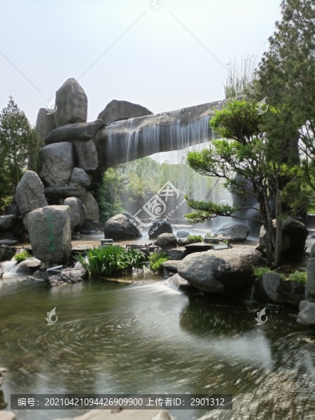 小溪瀑布河流