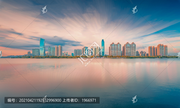 惠州市東江沿岸城市風(fēng)光