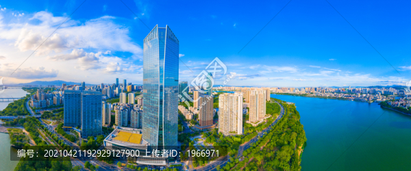 惠州市東江沿岸城市風(fēng)光