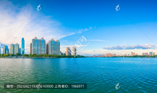惠州市東江沿岸城市風(fēng)光