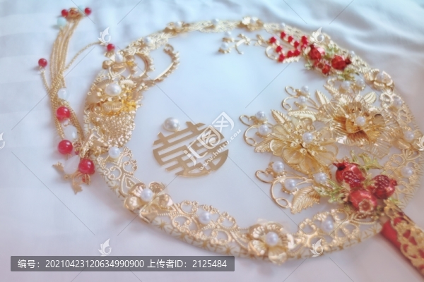 中式婚禮扇子