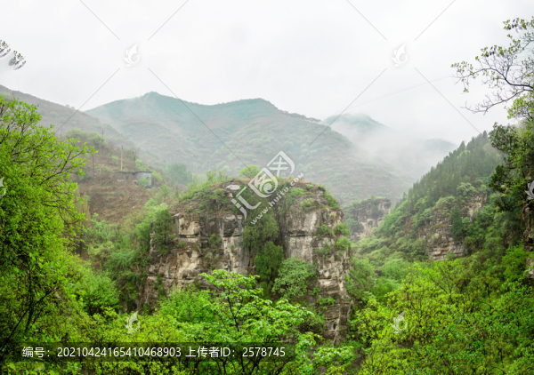 青州黃花溪五指山