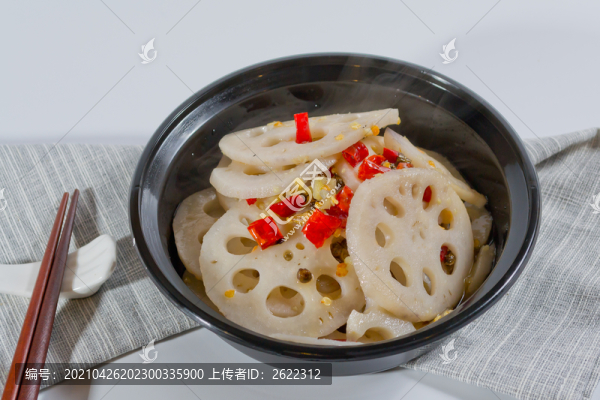 清炒藕片