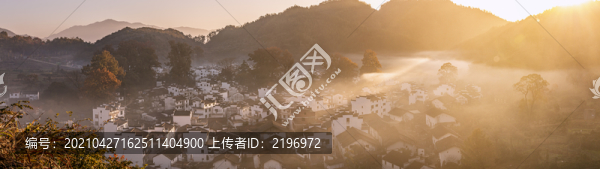 寬幅石城晨光攝影圖