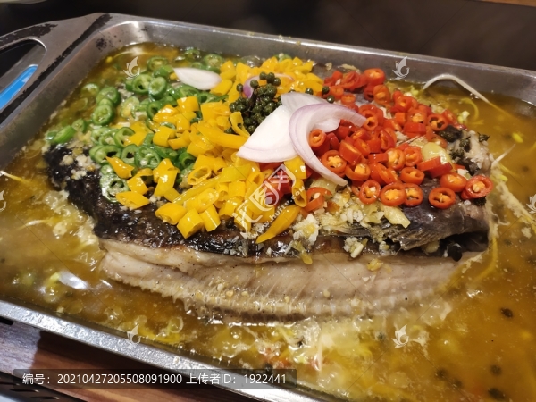 烤魚特寫