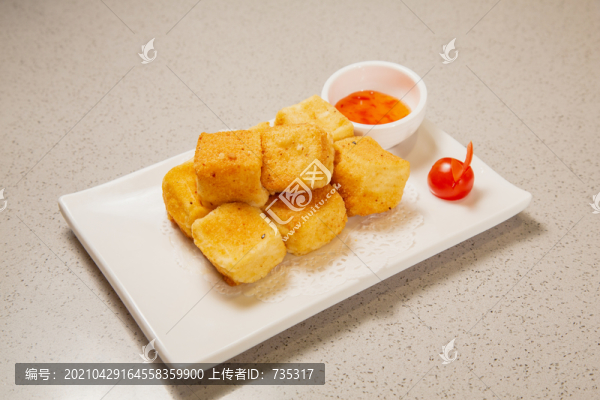黃金脆皮炸豆腐
