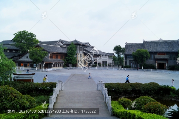 青巖古鎮(zhèn)全景