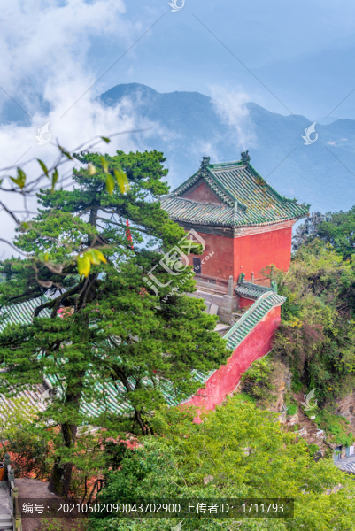中國(guó)湖北十堰武當(dāng)山太和宮建筑群