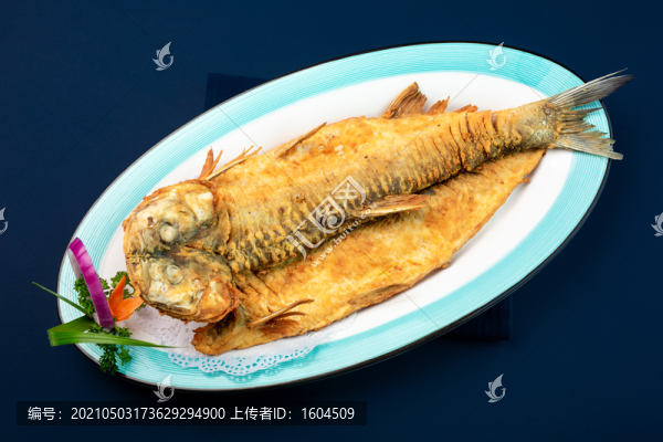 香炸長江白魚高清圖