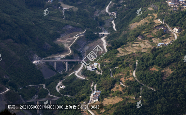 山之脈絡(luò)