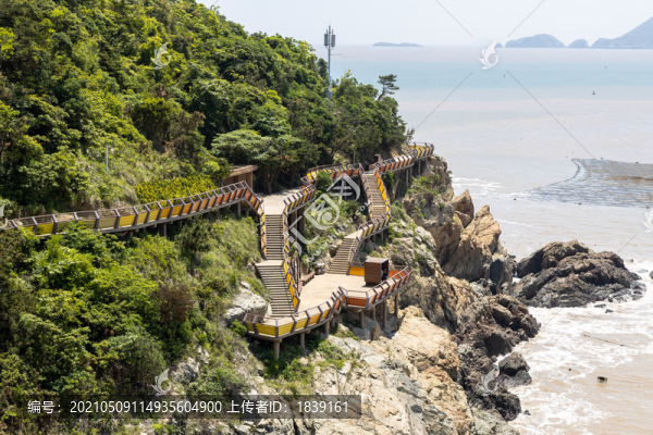 溫州洞頭海邊棧道