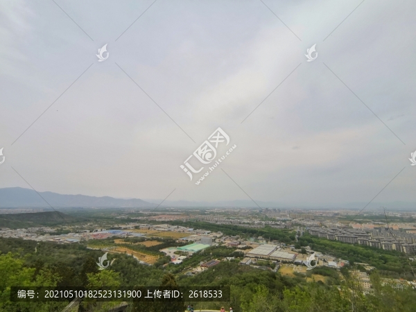 俯視北京