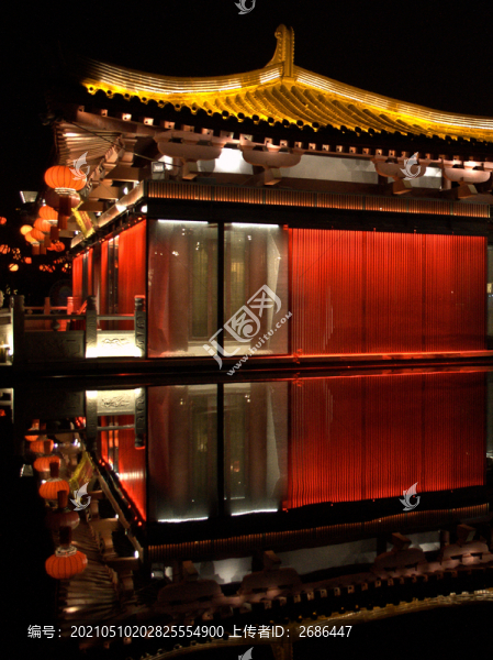 西安大唐不夜城絢麗夜景